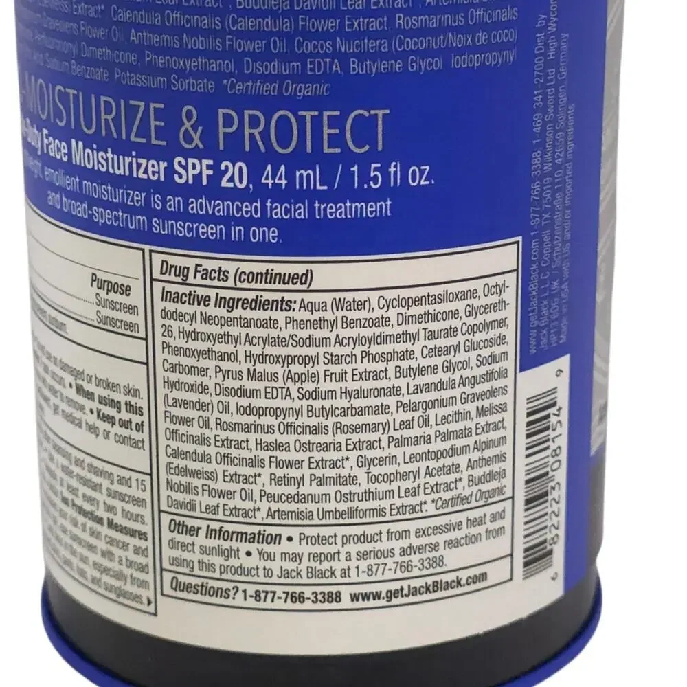 Jack Black Carry On Essentials On The Fly Daily Routine Cleanser Moisturizer